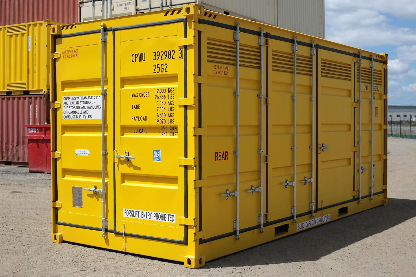 A shipping container in Toowoomba